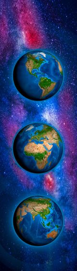 Bookmark: Continents of the World