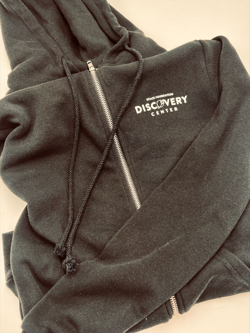 Rover Zip Hoodie Black