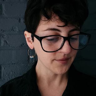 Earth and Moon Beaded Hoop Earrings Gold