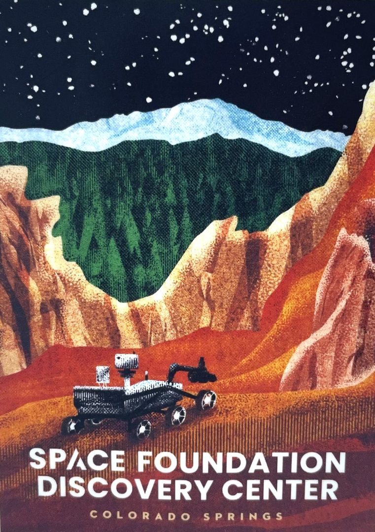 Rover In Our Backyard Sticker