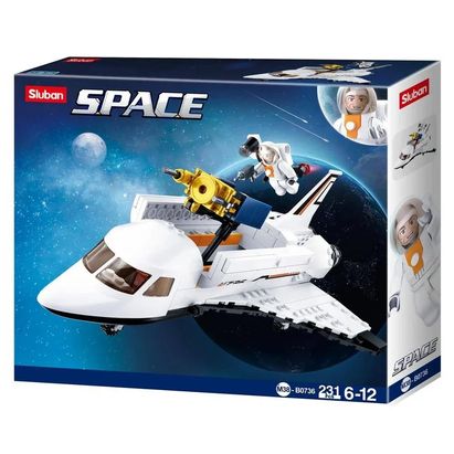 Space Shuttle Construction Building Brick Kit