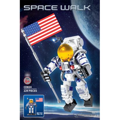 Astronaut Space Walk building Brick Kit
