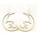 Jewelry: Moon Earrings