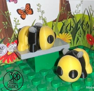 3-D Printed Bumble Bee