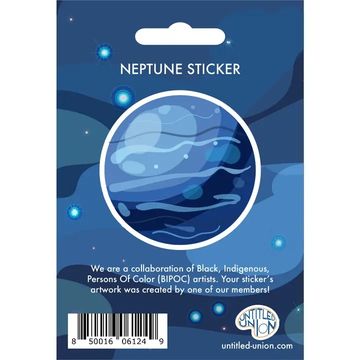 Neptune Decal Sticker