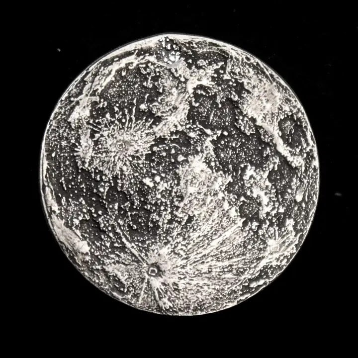 Silver Coin: Moon