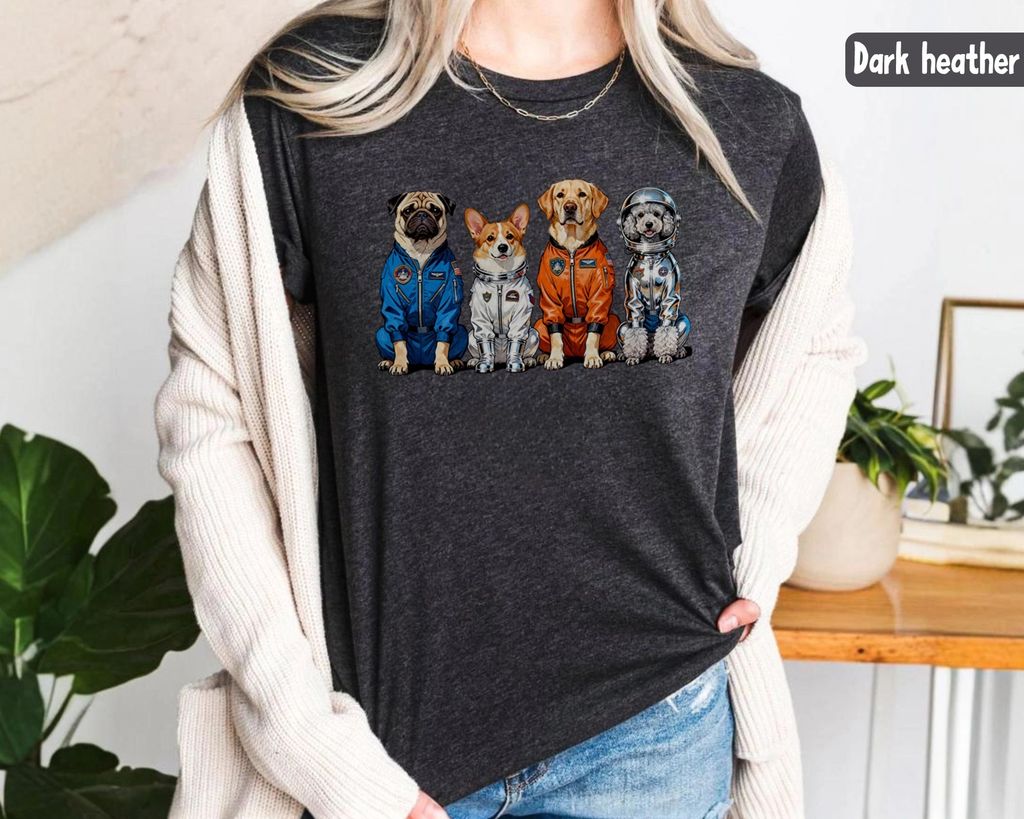 Dog Astronaut Crew T Md
