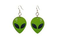 Jewelry: Alien Dangle Earrings
