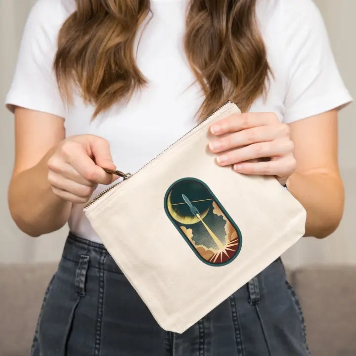 Pouch: Rocket Lithograph