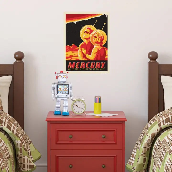 Wall Decal: Mercury