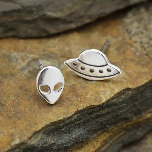 Earrings: Mixed Alien and UFO