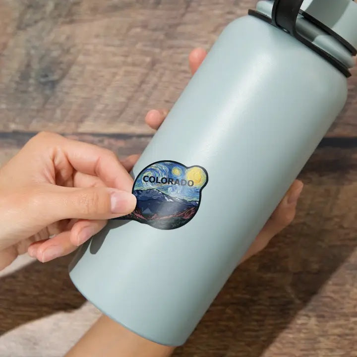 Sticker: Colorado Starry Night