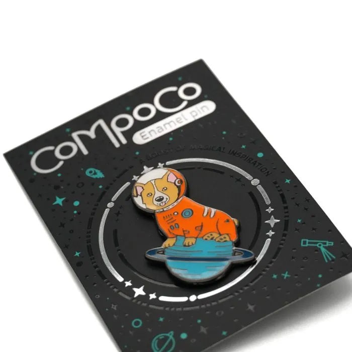 Pins: Space Corgi