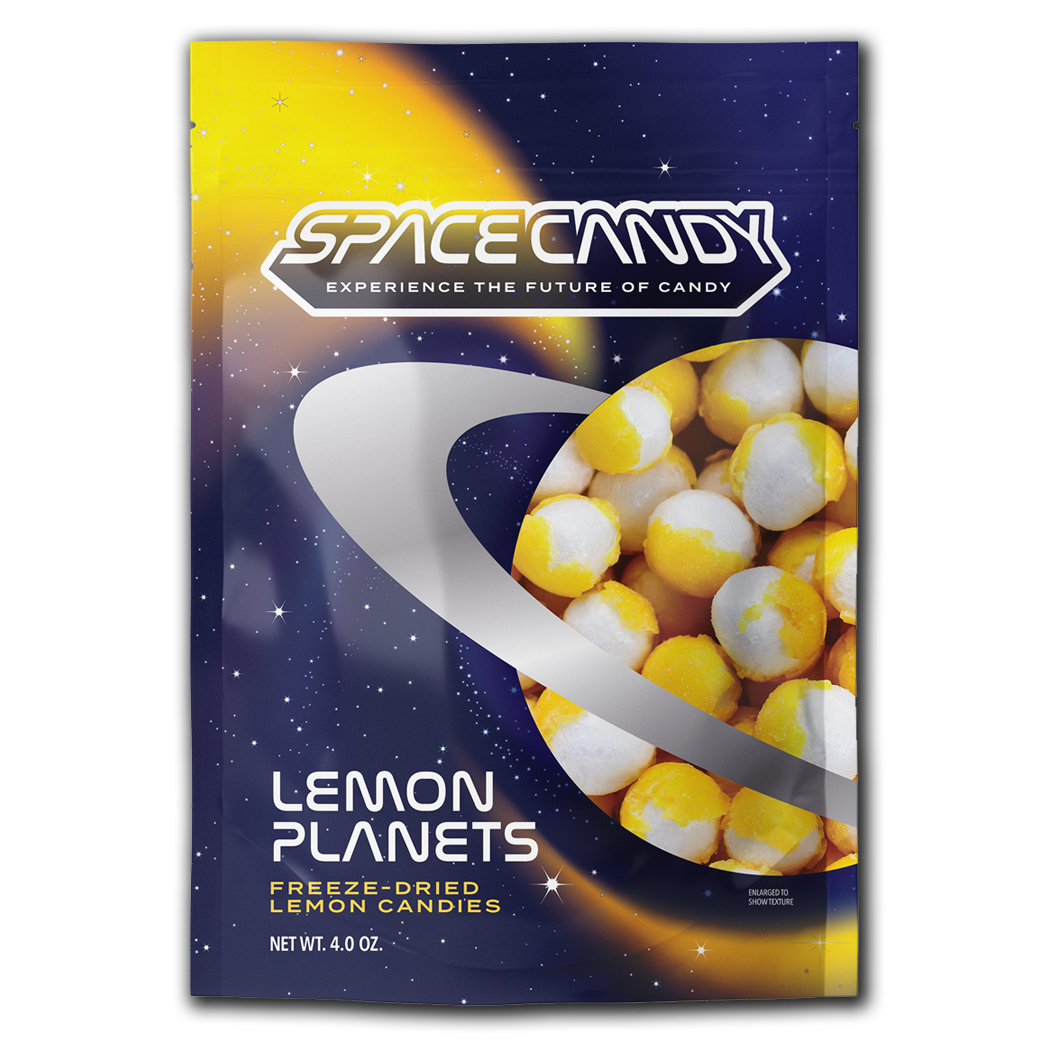 Space Candy Lemon Planets