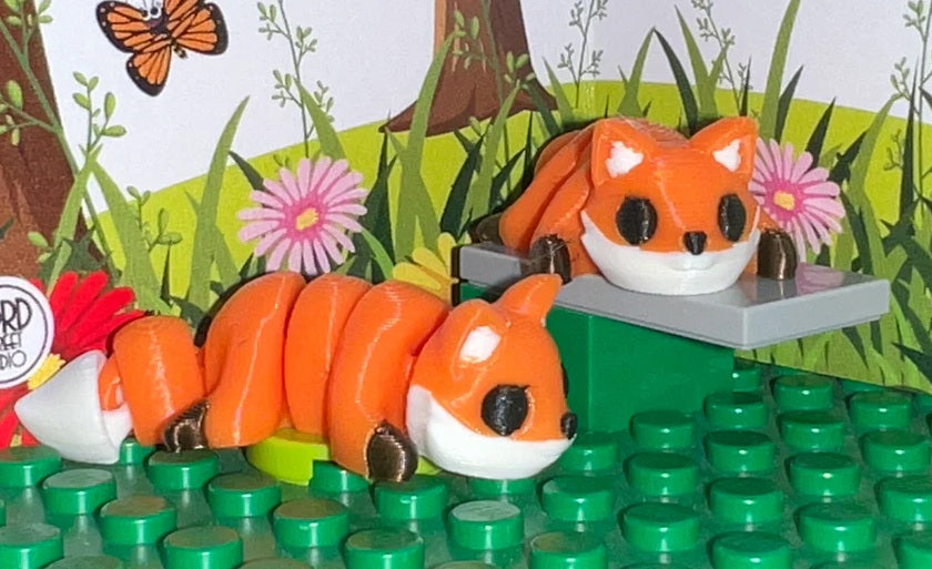 3-D Printed Fox