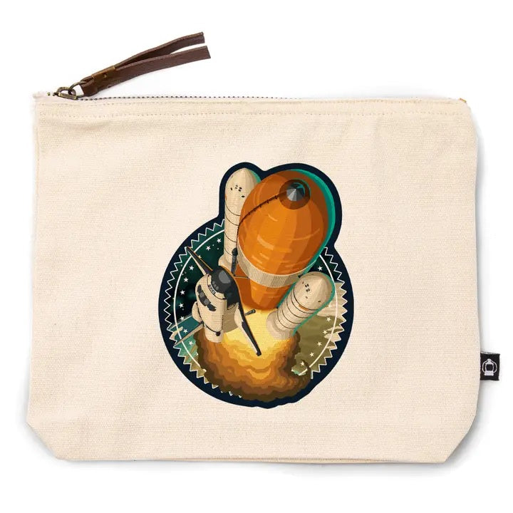 Pouch: Shuttle Entering Orbit