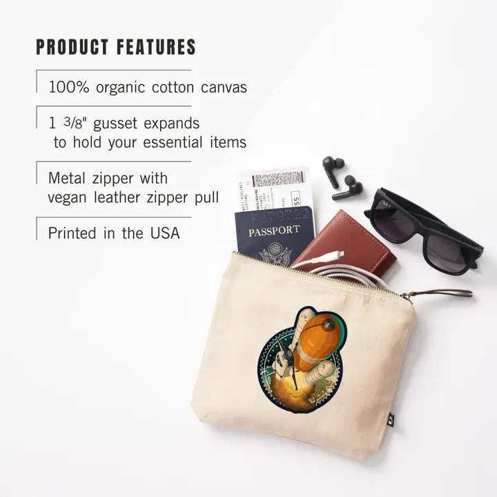 Pouch: Shuttle Entering Orbit