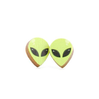 Jewelry: Alien Stud Earrings
