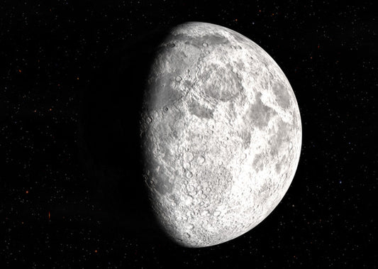 3D Postcard Lunar Phases