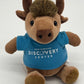 Bernie Bison Plush 6" wearing SFDC logo t-shirt