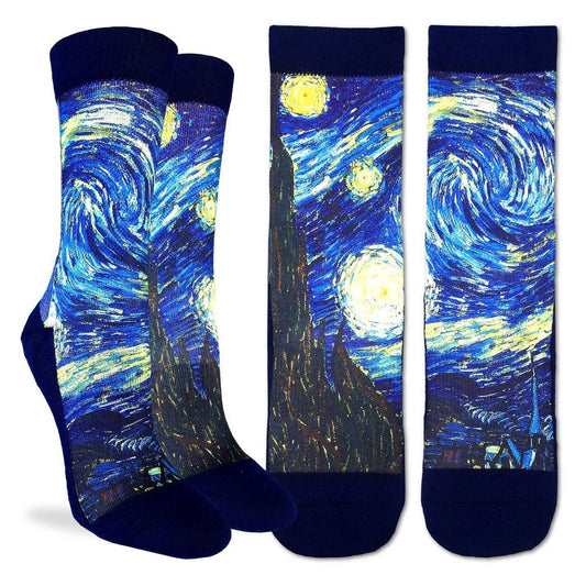 Socks: Starry Night- Women's size 5-9