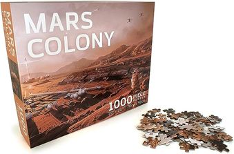 Mars Colony 1000 Piece Puzzle