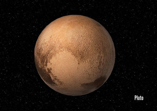 3-D Post Card: Pluto 2