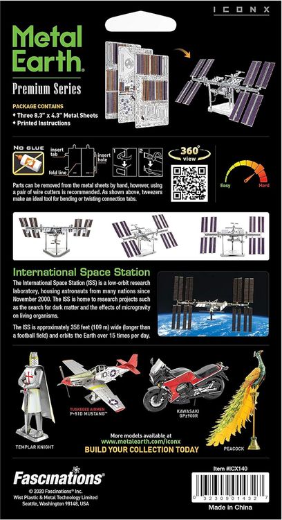 Metal Earth: International Space Station