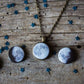 Interchangable Moon Phase Necklace Silver