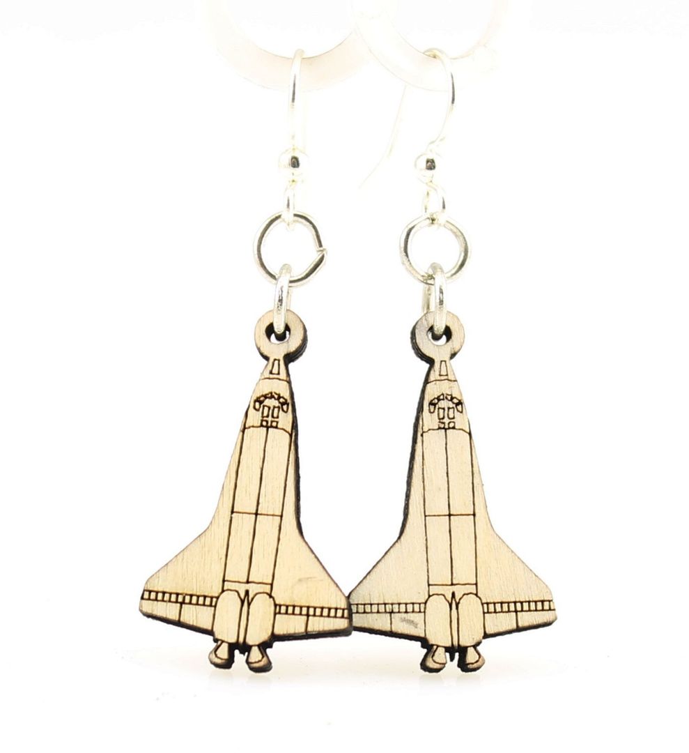Jewelry: Space Shuttle Earrings