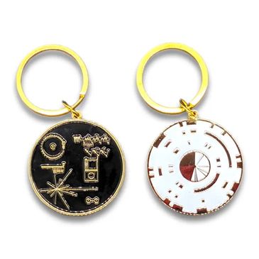 NASA Voyager & Perseverance Double Sided Keychain