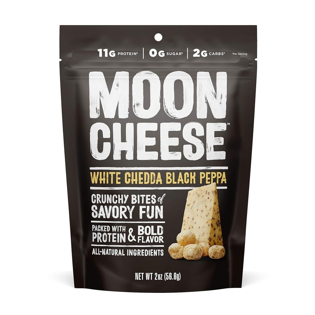 Moon Cheese: White Chedda Black Peppa
