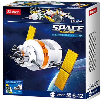 Space Station Building Brick Kit