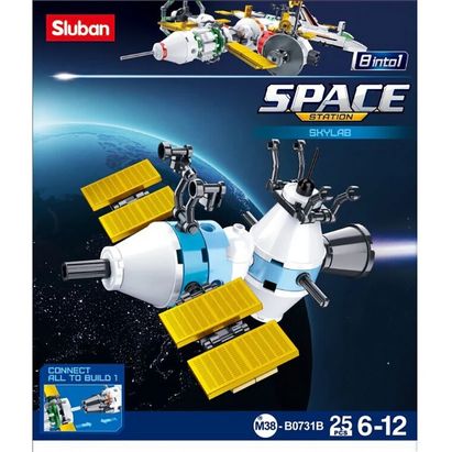Skylab Space Building Brick Kit