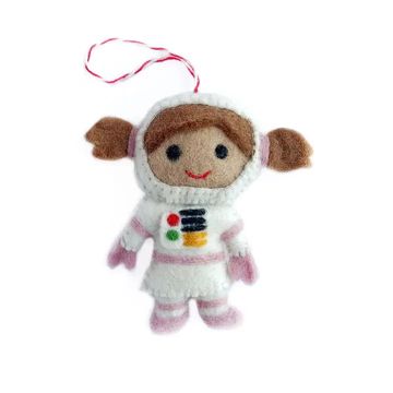 Girl Astro Felt X-mas ornament