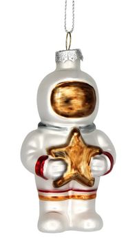 Glass Astronaut Ornament