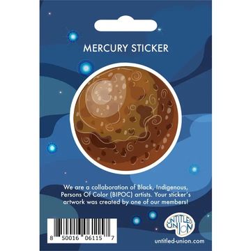 Mercury Decal Sticker