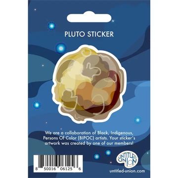 Pluto Decal Sticker