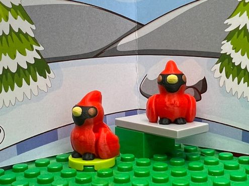 3-D Printed Cardinal