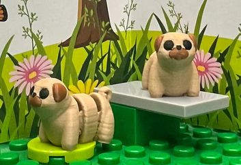 3-D Printed Dog