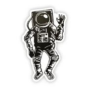 Sticker: Waving Spaceman