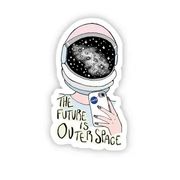 Sticker: The Future is Outer Space