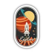 Sticker: Explore Space