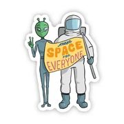 Sticker: Space for Everyone