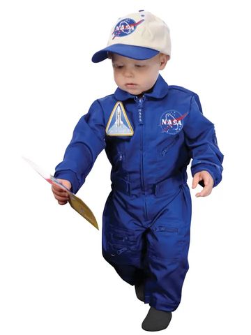 Flight Suit w/Cap Blue 4/6