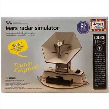 Mars Radar Station Wooden STEM Kit 28 pcs