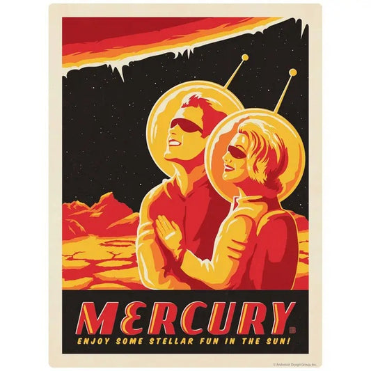 Wall Decal: Mercury