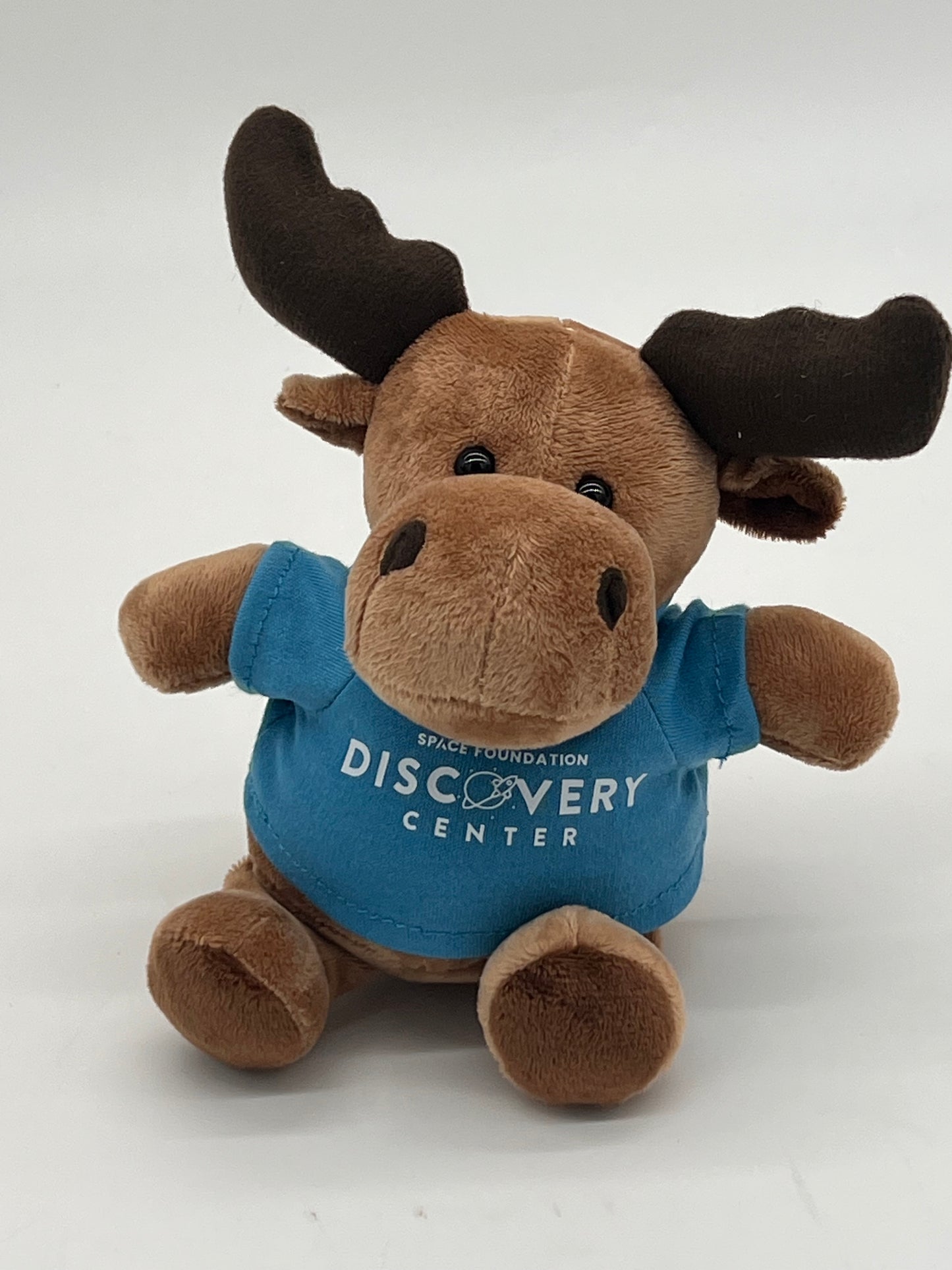 Max Moose Plush 6" wearing SFDC logo t-shirt