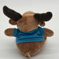 Max Moose Plush 6" wearing SFDC logo t-shirt