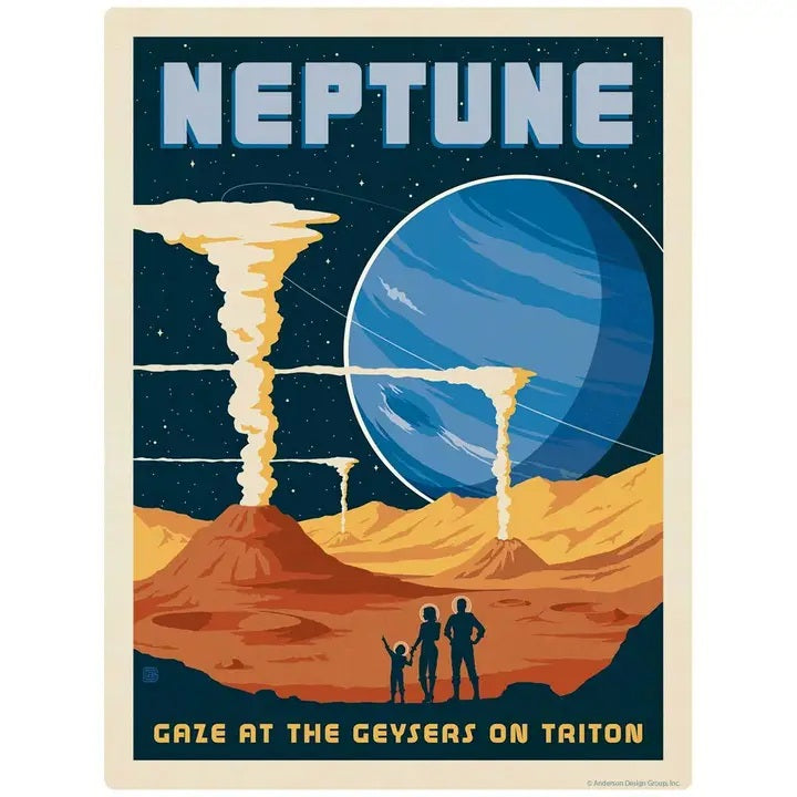 Wall Decal: Neptune